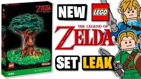 lego zelda leak|Nintendo Officially Reveals Zelda Great Deku Tree Lego Set